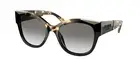 NEW Prada 02WS Sunglasses 01M0A7 Black 100% AUTHENTIC