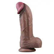Nature Cock 11-Inch Dual-Layered Silicone XXL Dildo