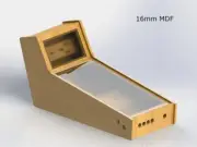 Mini Pinball Machine Flat Pack