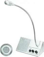 Counter Intercom System, Window Speaker Intercom System for Business Anti-Interference with Extension Cord Two-Way Intercom System for Busine