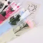 50pcs Mermaid Wavy Pattern Flower Bouquet Gift Cellophane Bag Wrapping Paper _ga