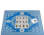 Mahjong Table Cover - 31.5x31.5 Inches Square Board Games Table Mat - Cards, Game Mat, Slip Resistant for Mahjong Poker Card Board Games