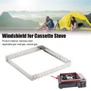 New Gas Cassette Shield for Cassette Stove Stove Windshield Wind Screen Shield