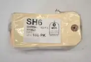 100 Pack Shipping Tags #6 Manila 13 Point SH6 Styled Looped String Metal Wire