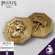 Large Dwarven Coin Dungeons and Dragons Puzzles and Props&Beyond D&D
