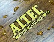 ALTEC LANSING LOGO TYPE-C WATER SLIDE DECAL WATER DECAL STICKER FOR SPEAKER