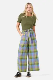 Maxine Check Culotte