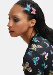 Flyin' Higher Butterfly Hair Clips