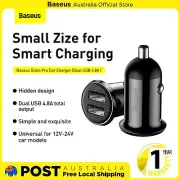 Baseus Grain Pro Car Charger (Dual USB 4.8A)