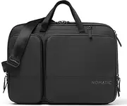 NOMATIC Laptop Bag: Slim Messenger Bag with RFID Pocket, Tech Organizer, Water-Resistant Zippers - 11-13.5L Expansion Design & Laptop Compartment for Work, Travel, or Daily Commute, Black, Black