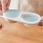 Plastic Microwave Egg Boiler Non-stick Egg Cooker Breakfast