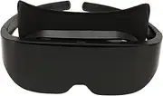 4k VR Glasses, 3D Virtual Reality Headset with 4000mAh Battery, Adjustable Nose Pad, Smart Glasses Video Glasses for Game Video (Black)