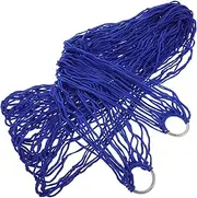 WOONEKY Camping Mesh Hammock Camping Hammock with Net Hammock Camping Tree Hammock Patio Hammock Rope Hammock for Backyard Rope Net Nylon Rope Hanging Bed Backyard Hammock Portable Hammock