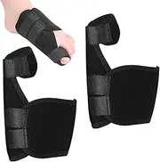 Big Toe Brace - Fracture Big Toe Protector,Hallux Valgus Corrector Set of 2, Breathable Foot Protection Equipment for Adults