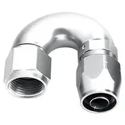 Aeroflow 550 Series Cutter Style Swivel 180° Stepped Hose End -10AN to -12 Hose, AF556-12-10S