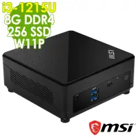 在飛比找momo購物網優惠-【MSI 微星】i3 六核商用電腦(CUBI/i3-1215