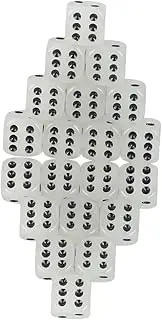 CIYODO 20pcs Luminous Dice Couple Dice Game Mini Says Acrylic