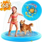 Piscina Poco Profunda Para Niños. Sprinkler Splash Pad For Kids. Summer Toys.