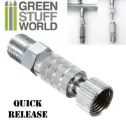 QuickRelease Adaptor 1/8 - Painting Tools, airbrush, Hobby, coupling