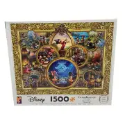 Ceaco Disney Thomas Kinkade 1500 Piece Jigsaw Puzzle Mickey Mouse Theme