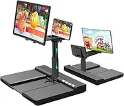 Magnifying Glass,12" Phone Screen with Bluetooth Speaker, Foldable Tablet Cell Phone Stands Cell Phone Screen Amplifier, Projector Enlarger Telescopic Bracket