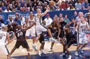 New Jersey Nets Jason Kidd vs Philadelphia 76ers East Rutherford N- Old Photo