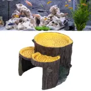 Aquarium Fish Tank Decoration Landscaping Resin Skull Reptile Toy P