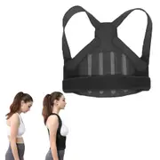 Adjustable Back Brace Posture Corrector Lumbar Back Support Belt Shoulder Brace