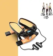 Step mini Stepper Exercise Machine, Aerobic Stepper Motor Stepper for Home Use Skinny Slimming with Power Strings for Ho