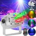 1240 Patterns RGB Laser Projector Stage Lighting LED Xmas Party KTV Disco Light
