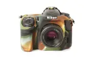 Camera silicone cover Camouflage for Nikon D500+ Screen Protectors.