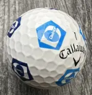 Callaway Chrome Soft Truvis Delnor Construction Managers Rare New Golf Ball (1)