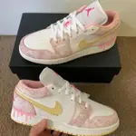 NIKE AIR JORDAN 1 LOW 粉冰淇淋 低筒 板鞋 休閒鞋 CW7104-601