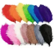 10Pcs/Lot 25-30cm Ostrich Feathers for Crafts Party Decoration Jewelry Feather