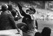 Baltimore Orioles Brooks Robinson In Action 1960 Old Baseball Photo 1