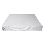 240X240X85Cm Waterproof Dustproof Cover For Bathtub Pool Table & Chair - Protects From Falling Leaves - Silver