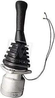 Rynplex Joystick Handle Excavator DH-5 DH220-5 DH280-5 DH360-5 Pilot Valve with 6 Holes 1 Button Operating Handle Excavator Joystick