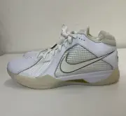 Nike Zoom KD 3 Mens Sz 10 Summit White Metallic Gold Kevin Durant DZ3009-100 NEW
