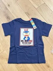 Paul Frank For Target Kid’s Not You 100% Cotton T-Shirt Blue Size 3T