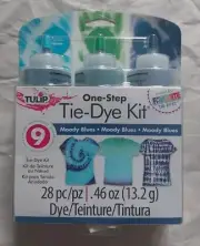 Tulip One-Step Tie-Dye Kit "Moody Blues" NEW with FREE S&H! LOOK!