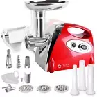 Flora Max 2800W Electric Meat Mincer Sausage Filler Kibbe Maker Tomato Sauce Kit