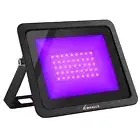 395nm 50W UV Black Light with US Standard Plug and Switch, 4.9ft Power Cord, ...