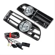 Compatible With VW For Bora For Jetta For MK4 1998 1999 2000 2001 2002 2003 2004 Front Fog Lights Assembly Fog Lamp With Switch Harness Car fog light components