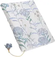 HOMSFOU Handmade Cloth Book Cover Protective Book Sleeve for Students Book Protector Creative Book Decor Easy to Use Vintage Style Book Jacket Dandelion