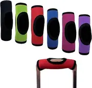 KOSTOO 6 Pcs Multi Color Neoprene Luggage Handle Wrap Soft Grip Handle Cover Luggage Identifier with Hollow Design for Suitcases Luggage Travel Accessories