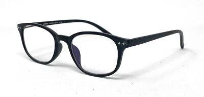 Leader Blu-Ban Reading Glasses Readers Brush Black Blue Light Protect +1.5