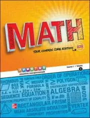 Glencoe Math, Course 1, Volume 2 - Student Edition McGraw Hill, Common Core NEW!