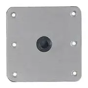 Swivl-Eze Seat Mount 13" Alum Post SS Base 7" x 7" Threaded #977339-T