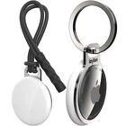 2 Pack laylion Air Tag Keychain for Apple Airtags Holder, Mirror Polished Sta...