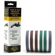 Work Sharp WSSA0002012 - Sharpener Belt - 6 Pack Assort.